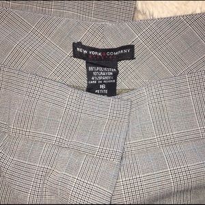 New York & Co. plaid stretch pants